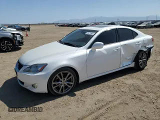 2008 Lexus IS 250 z VIN JTHBK262082076047, wystawiony jako Copart lot #62127535 z przebiegiem 169 162 mil mil oraz Szkoda całkowita • Salvage title. Historia ofert i sprzedaży dostępna na DreamBid. Obrazek 1.