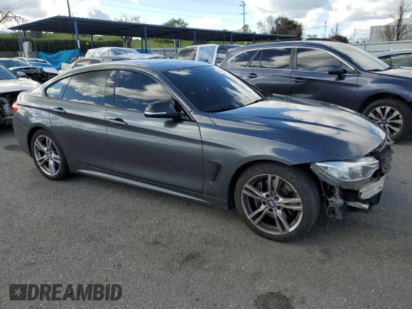 2016 BMW 4 Series 428i with VIN WBA4A9C58GGL89706, listed as a Copart auction lot 49152575 with 131,602 mi miles and Salvage Title. Bid and sale history available at DreamBid. Image 4.