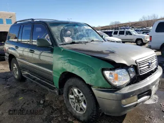 1999 Lexus LX 470 z VIN JT6HT00W0X0069481, wystawiony jako Copart lot #43588185 z przebiegiem 297 554 mil mil oraz Szkoda całkowita • Salvage title. Historia ofert i sprzedaży dostępna na DreamBid. Obrazek 4.