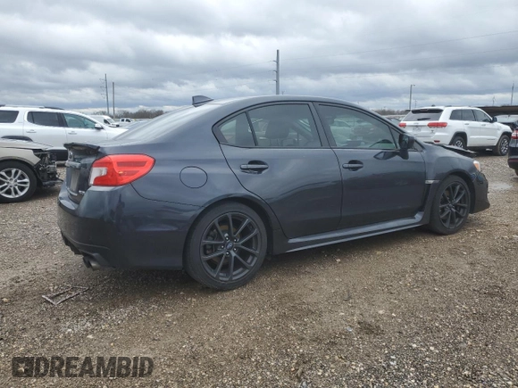 2019 Subaru WRX Premium with VIN JF1VA1C68K9826253, listed as a Copart auction lot 87695765 with 63,946 mi miles and Salvage Title. Bid and sale history available at carsss.com. Image 3.