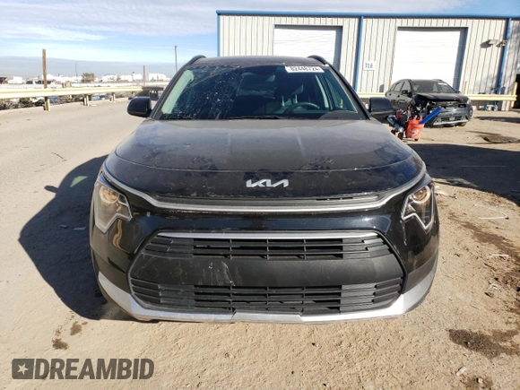 2023 Kia Niro LX with VIN KNDCP3LE7P5089130, listed as a Copart auction lot 82448724 with 15,793 mi miles and Salvage Title. Bid and sale history available at carsss.com. Image 5.