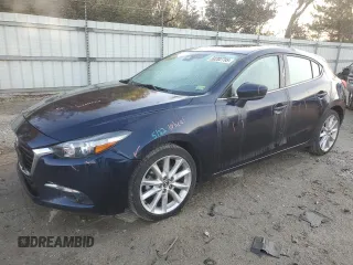 2017 Mazda 3 Grand Touring with VIN JM1BN1M37H1105564, listed as a Copart auction lot 50202795 with 133,083 mi miles and Salvage Title. Bid and sale history available at carsss.com. Image 1.