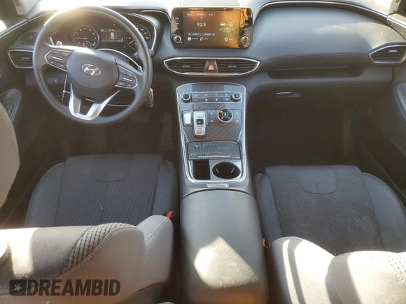 2021 Hyundai Santa Fe SE with VIN 5NMS1DAJ0MH333941, listed as a Copart auction lot 46282625 with 63,610 mi miles and Salvage Title. Bid and sale history available at carsss.com. Image 8.