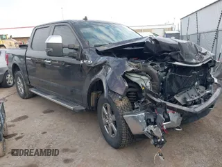 2019 Ford F-150 XL with VIN 1FTEW1E40KFA44330, listed as a IAAI auction lot 41573290 with 85,195 mi miles. Bid and sale history available at carsss.com. Image 1.