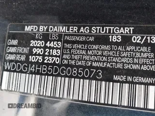 2013 Mercedes-Benz C 250 z VIN WDDGJ4HB5DG085073, wystawiony jako IAAI lot #41696760 z przebiegiem 196 802 mil mil oraz . Historia ofert i sprzedaży dostępna na DreamBid. Obrazek 9.