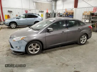 2014 Ford Focus SE with VIN 1FADP3F23EL389512, listed as a Copart auction lot 87882955 with 106,260 mi miles and Clean Title. Bid and sale history available at carsss.com. Image 1.