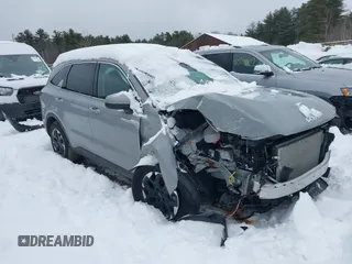 2024 Kia Sorento S z VIN 5XYRLDJC2RG281871, wystawiony jako IAAI lot #41536512 z przebiegiem 36 470 mil mil oraz . Historia ofert i sprzedaży dostępna na DreamBid. Obrazek 1.