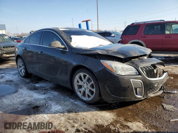 2016 Buick Regal GS with VIN 2G4GU5GX3G9111236, listed as a Copart auction lot 88999315 with 139,910 mi miles and Clean Title. Bid and sale history available at carsss.com. Image 4.