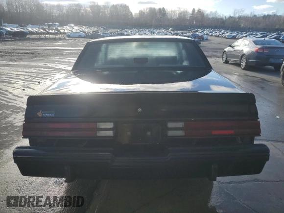 1987 Buick Regal with VIN 1G4GJ1171HP440059, listed as a Copart auction lot 49624945 with 21,443 mi miles and Salvage Title. Bid and sale history available at DreamBid. Image 6.