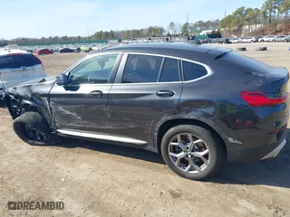 2024 BMW X4 xDrive30i with VIN 5UX33DT05R9X55093, listed as a IAAI auction lot 41811703 with 11,319 mi miles. Bid and sale history available at carsss.com. Image 14.