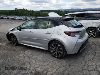 2021 Toyota Corolla Hatchback XSE with VIN JTNC4MBE7M3125871, listed as a Copart auction lot 66865354 with 91,573 mi miles and Salvage Title. Bid and sale history available at carsss.com. Image 2.