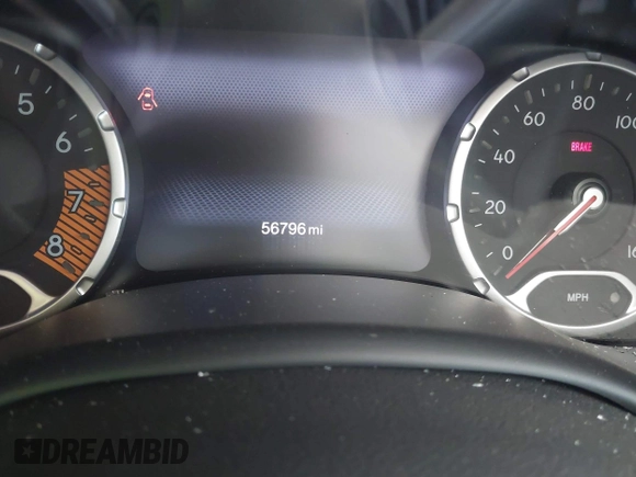 2021 Jeep Renegade Latitude with VIN ZACNJCBB8MPN10712, listed as a IAAI auction lot 42169548 with 56,796 mi miles and . Bid and sale history available at DreamBid. Image 14.