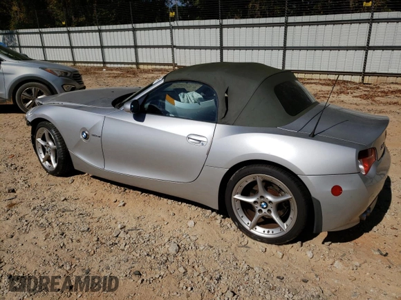 2008 BMW Z4 3.0si with VIN 4USBU535X8LX04793, listed as a Copart auction lot 77471094 with 104,599 mi miles and Salvage title. Bid and sale history available at DreamBid. Image 2.