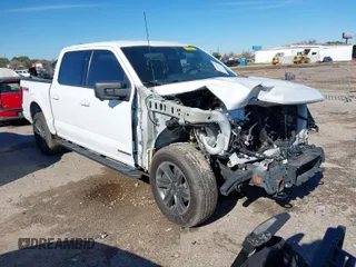 2022 Ford F-150 XL with VIN 1FTFW1EDXNFA91258, listed as a IAAI auction lot 41301974 with 1 mi miles. Bid and sale history available at carsss.com. Image 1.