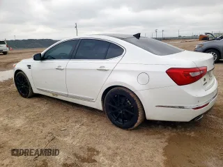 2016 Kia Cadenza Premium z VIN KNALN4D72G5207092, wystawiony jako Copart lot #58863635 z przebiegiem 117 205 mil mil oraz Tytuł czysty. Historia ofert i sprzedaży dostępna na DreamBid. Obrazek 2.