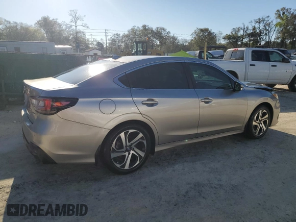 2020 Subaru Legacy Limited with VIN 4S3BWAN62L3010901, listed as a Copart auction lot 48632545 with 56,690 mi miles and Salvage title. Bid and sale history available at DreamBid. Image 3.