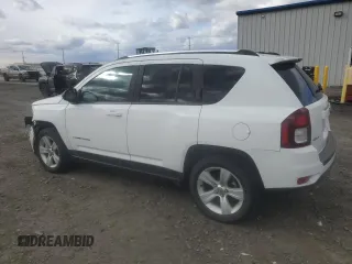 2014 Jeep Compass Sport with VIN 1C4NJDBB7ED503825, listed as a Copart auction lot 49867255 with 116,663 mi miles and Salvage Title. Bid and sale history available at carsss.com. Image 2.