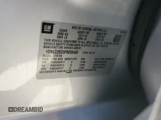 2015 Chevrolet Tahoe Commercial z VIN 1GNLC2EC3FR255403, wystawiony jako Copart lot #46354125 z przebiegiem Nie podano mil oraz Czysty tytuł • Clean title. Historia ofert i sprzedaży dostępna na DreamBid. Obrazek 13.