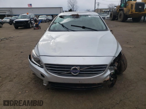 2016 Volvo S60 T5 Premier with VIN YV1612TK2G2399423, listed as a Copart auction lot 50554245 with 0 mi miles and Salvage Title. Bid and sale history available at carsss.com. Image 5.