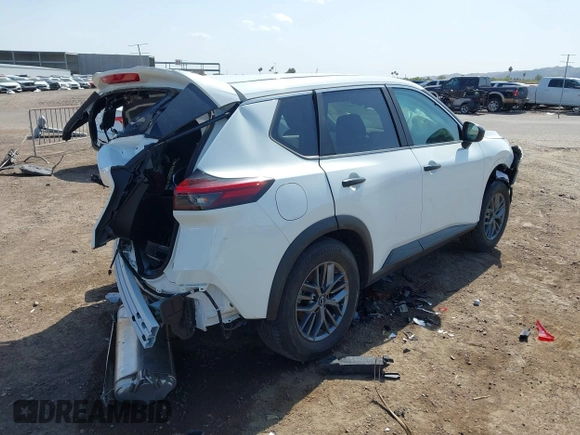 2023 Nissan Rogue S with VIN 5N1BT3AA4PC889365, listed as a IAAI auction lot 41944617 with Not Provided miles. Bid and sale history available at carsss.com. Image 4.