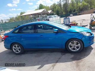 2014 Ford Focus SE with VIN 1FADP3F29EL160431, listed as a IAAI auction lot 42037212 with 112,607 mi miles. Bid and sale history available at carsss.com. Image 13.