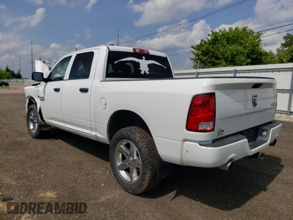 2015 Ram 1500 Express with VIN 1C6RR7KTXFS696481, listed as a Copart auction lot 61345755 with 225,599 mi miles and Salvage title. Bid and sale history available at DreamBid. Image 2.