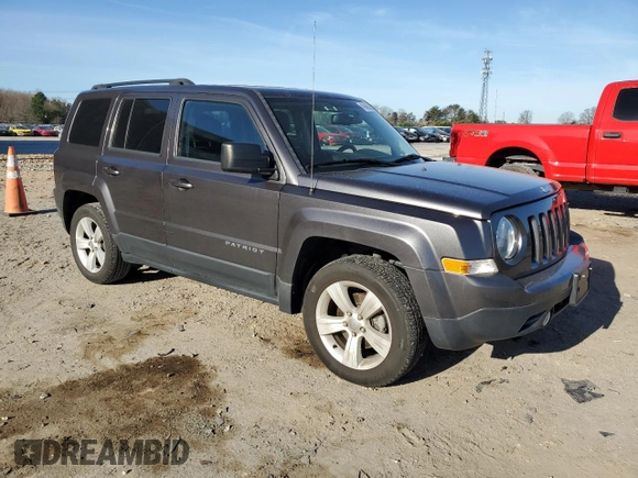 2017 Jeep Patriot Latitude with VIN 1C4NJPFB4HD102927, listed as a Copart auction lot 49469325 with 84,335 mi miles and Salvage Title. Bid and sale history available at DreamBid. Image 4.