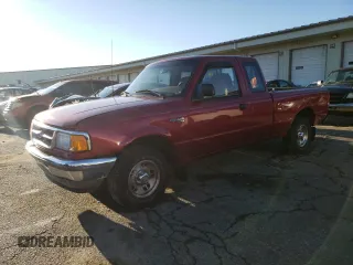 1995 Ford Ranger Splash with VIN 1FTCR14UXSPA93593, listed as a Copart auction lot 81034794 with 156,409 mi miles and Salvage Title. Bid and sale history available at carsss.com. Image 1.