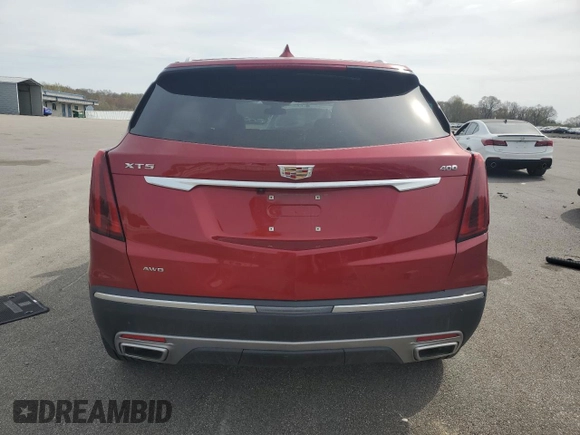 2024 Cadillac XT5 AWD Premium Luxury z VIN 1GYKNDRS4RZ735475, wystawiony jako Copart lot #54559265 z przebiegiem 22 251 mil mil oraz Czysty tytuł • Clean title. Historia ofert i sprzedaży dostępna na DreamBid. Obrazek 6.