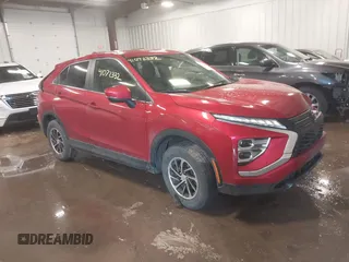 2023 Mitsubishi Eclipse Cross ES z VIN JA4ATUAA2PZ028621, wystawiony jako IAAI lot #41072332 z przebiegiem 124 807 mil mil oraz . Historia ofert i sprzedaży dostępna na DreamBid. Obrazek 1.