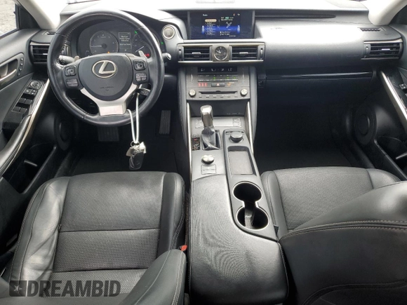2020 Lexus IS 300 with VIN JTHDA1D24L5102066, listed as a Copart auction lot 60541715 with 80,090 mi miles and Salvage title. Bid and sale history available at DreamBid. Image 8.