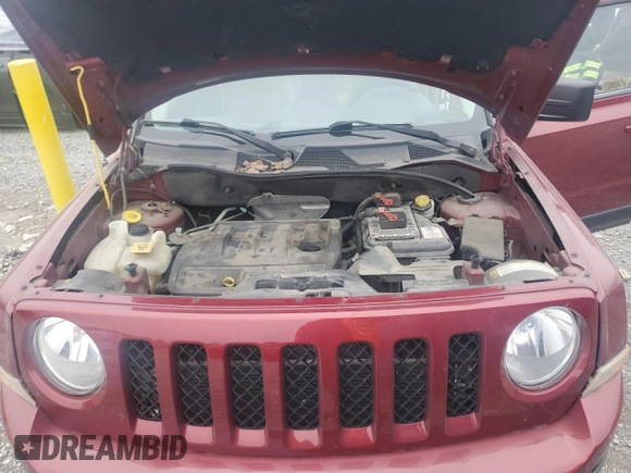 2012 Jeep Patriot Limited with VIN 1C4NJRCB2CD658758, listed as a Copart auction lot 81916764 with 104,234 mi miles and Salvage Title. Bid and sale history available at carsss.com. Image 12.