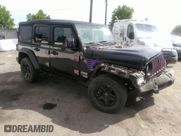 2018 Jeep Wrangler Unlimited Sport S с VIN 1C4HJXDG5JW159062, выставлен на аукционе IAAI как лот 42229427 с пробегом 51 046 миль миль и . История ставок и продаж доступна на DreamBid. Изображение 1.