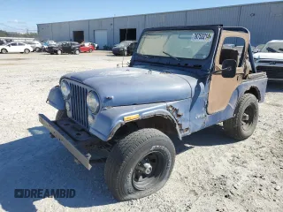 1981 Jeep CJ z VIN 1JCCM85A3BT015853, wystawiony jako Copart lot #76753214 z przebiegiem 19 962 mil mil oraz Tytuł czysty. Historia ofert i sprzedaży dostępna na DreamBid. Obrazek 1.