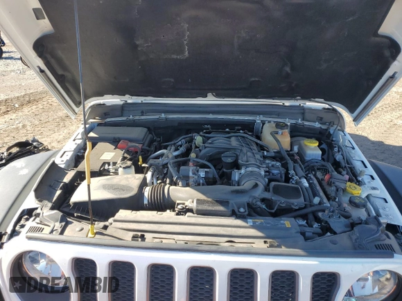 2021 Jeep Wrangler Unlimited Rubicon with VIN 1C4JJXFG7MW842870, listed as a Copart auction lot 43315785 with 21,805 mi miles and Salvage Title. Bid and sale history available at carsss.com. Image 11.