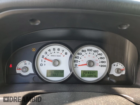 2007 Ford Escape Limited with VIN 1FMYU94107KB32992, listed as a Copart auction lot 54207245 with 339,475 mi miles and Salvage Title. Bid and sale history available at carsss.com. Image 9.