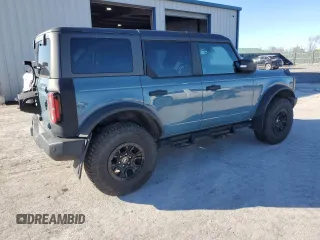 2022 Ford Bronco with VIN 1FMEE5DPXNLB41865, listed as a Copart auction lot 88532235 with 44,694 mi miles and Salvage Title. Bid and sale history available at DreamBid. Image 3.