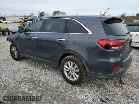 2019 Kia Sorento LX with VIN 5XYPG4A33KG523343, listed as a Copart auction lot 88931975 with 164,664 mi miles and Salvage Title. Bid and sale history available at carsss.com. Image 2.