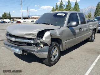 2002 Chevrolet Silverado 1500 Work Truck with VIN 2GCEC19X821409194, listed as a Copart auction lot 74379884 with 245,436 mi miles and Salvage Title. Bid and sale history available at carsss.com. Image 1.