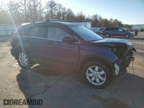 2009 Honda CR-V EX with VIN 5J6RE48519L046409, listed as a Copart auction lot 48532235 with 119,204 mi miles and Salvage Title. Bid and sale history available at carsss.com. Image 4.