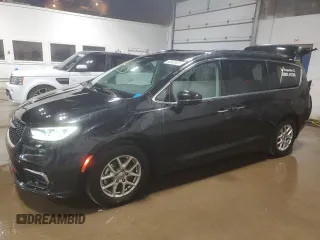 2021 Chrysler Pacifica Touring L with VIN 2C4RC1BG9MR604446, listed as a Copart auction lot 55840925 with 116,341 mi miles and Salvage title. Bid and sale history available at DreamBid. Image 1.