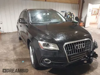 2015 Audi Q5 Premium Plus with VIN WA1DGAFP9FA016282, listed as a IAAI auction lot 41377498 with 122,000 mi miles. Bid and sale history available at carsss.com. Image 1.