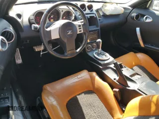2005 Nissan 350Z Touring with VIN JN1AZ36A05M751145, listed as a Copart auction lot 47348945 with 139,477 mi miles and Salvage title. Bid and sale history available at DreamBid. Image 8.