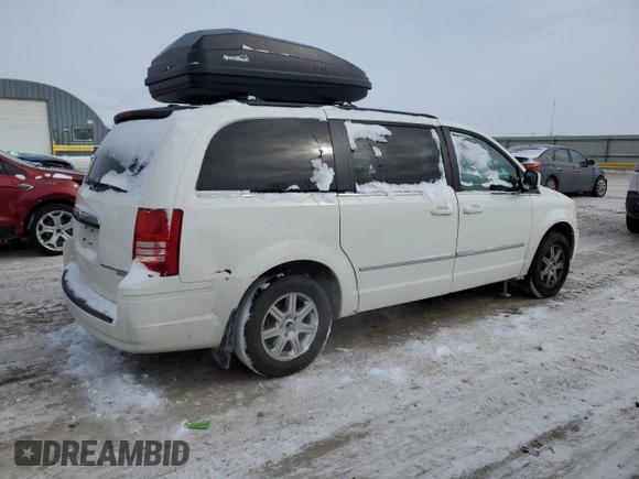 2010 Chrysler Town & Country Touring Plus with VIN 2A4RR8DX7AR387442, listed as a Copart auction lot 45749785 with 144,839 mi miles and Salvage Title. Bid and sale history available at carsss.com. Image 3.