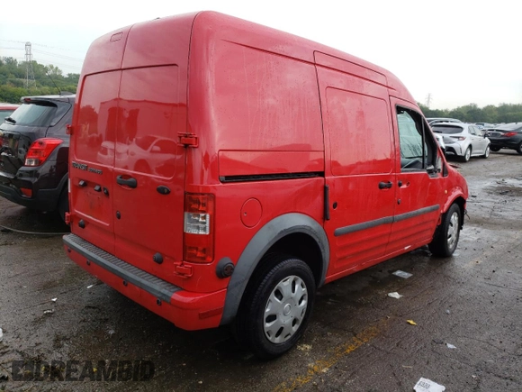 2011 Ford Transit Connect XLT z VIN NM0LS7BN7BT042821, wystawiony jako Copart lot #54346645 z przebiegiem 90 567 mil mil oraz Szkoda całkowita • Salvage title. Historia ofert i sprzedaży dostępna na DreamBid. Obrazek 3.