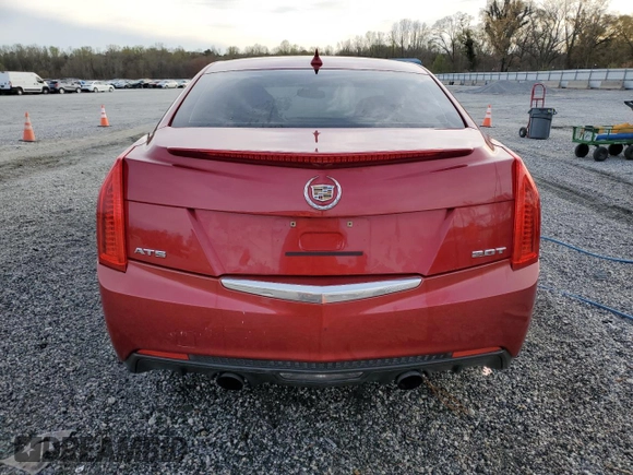 2013 Cadillac ATS with VIN 1G6AA5RX2D0141269, listed as a Copart auction lot 50151535 with 179,506 mi miles and Salvage title. Bid and sale history available at DreamBid. Image 6.