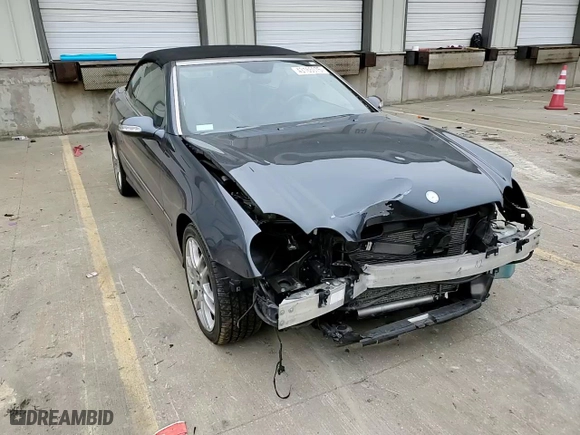 2008 Mercedes-Benz CLK-Class 3.5L with VIN WDBTK56F08F234873, listed as a Copart auction lot 43166075 with 113,841 mi miles and Salvage Title. Bid and sale history available at carsss.com. Image 11.