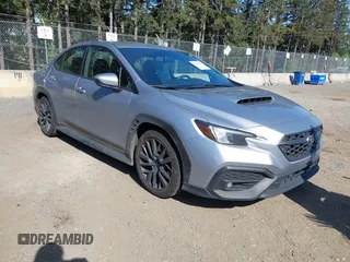 2022 Subaru WRX Premium with VIN JF1VBAF65N9032677, listed as a IAAI auction lot 42193433 with 54,556 mi miles and . Bid and sale history available at DreamBid. Image 1.