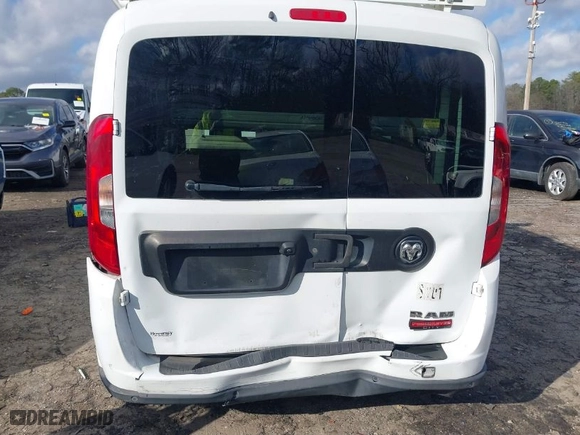 2016 Ram ProMaster City Cargo Van Tradesman SLT with VIN ZFBERFBT3G6B14089, listed as a IAAI auction lot 41179962 with 192,075 mi miles. Bid and sale history available at carsss.com. Image 6.