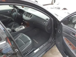 2011 Hyundai Genesis with VIN KMHGC4DF3BU115100, listed as a IAAI auction lot 41797385 with 225,413 mi miles. Bid and sale history available at carsss.com. Image 5.